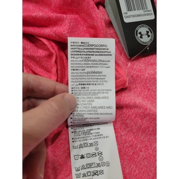 Under Armour Women's Threadborne Heathered Top Small - Picture 16 of 16